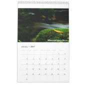 2026 Calendar , Nature landscape of Tokyo カレンダー (1月 2027)