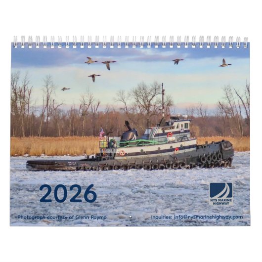2026 Calendar - NYS Marine Highway カレンダー (カバー)