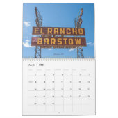 2026 Calendar of Vintage Signs カレンダー (3月 2026)