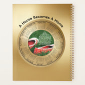 2026 Calendar Planner A House Becomes A Home プランナー手帳 (裏面)