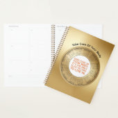 2026 Calendar Planner quote Take Care Of Your Body プランナー手帳 (ディスプレー)