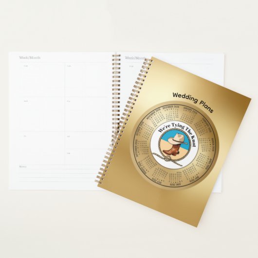 2026 Calendar Planner We’re Tying The Knot プランナー手帳 (ディスプレー)