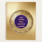 2026 Calendar Quote Not Going Down Without A Fight プランナー手帳 (正面)