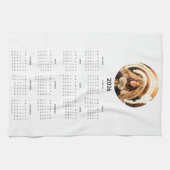 2026 Calendar Round Photo  キッチンタオル (横)