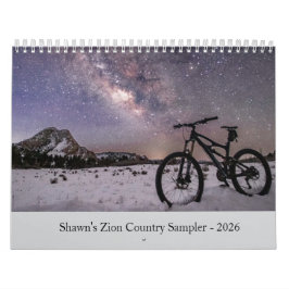 2026 Calendar - Shawn's Zion Country Sampler カレンダー