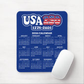 2026 Calendar - Spirit of 76 - America's USA 250 マウスパッド (マウス)