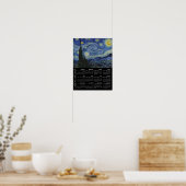 2026 Calendar, Starry Night / Van Gogh, Large ポスター (キッチン)