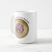 2026 Calendar - Thank You For Your Business Coffee コーヒーマグカップ (正面左)