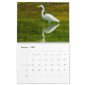 2026 CALENDAR:THE ART OF BATHING by A.GRATE EGRET  カレンダー (2月 2027)