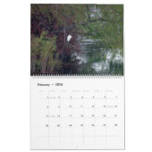 2026 Calendar: The Art of Fishing by A.Grate Egret カレンダー (2月 2026)