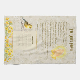2026 Calendar Towel The Lord's Prayer キッチンタオル
