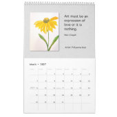 2026 Calendar Vanessa's Art Studio Students 2 カレンダー (3月 2027)