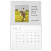 2026 Calendar Vanessa's Art Studio Students 2 カレンダー (2月 2026)