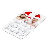 2026 Calendar with Photo マグネット (左側)