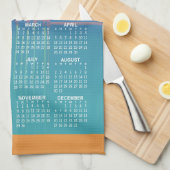 2026 Calendar with USA 250 Capital Dome America キッチンタオル (四つ折り)