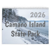 2026 Camano Island State Park Personalized カレンダー (カバー)