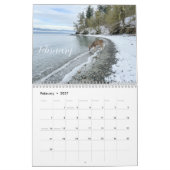 2026 Camano Island State Park Personalized カレンダー (2月 2027)