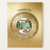 2026 Camping Trip Calendar Planner プランナー手帳 (裏面)