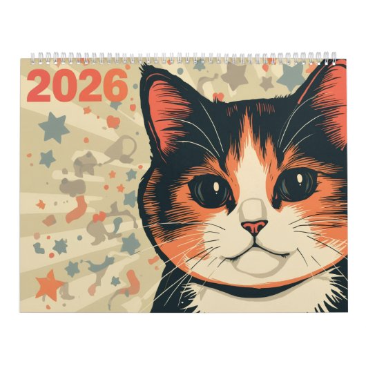 2026 Cat Lover Calendar カレンダー (カバー)