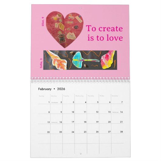 2026 CDO Calendar - New カレンダー (2月 2026)