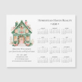 2026 Charming Real Estate Magnetic Calendar (正面)