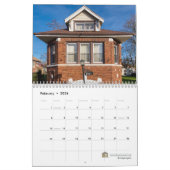 2026 Chicago Bungalow Association Calendar カレンダー (2月 2026)