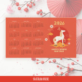2026 Chinese New Year Fire Horse Magnetic Calendar