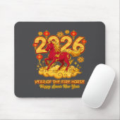 2026 Chinese New Year Of The Horse Lunar Zodiac  マウスパッド (マウス)