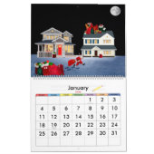 2026 Christmas Calendar, One Year カレンダー (1月 2026)