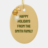 2026 Christmas Ornament セラミックオーナメント (裏面)