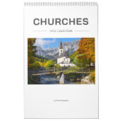 2026 Churches photography カレンダー (カバー)