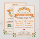 2026 Citrus Gala Invitation 招待状 (正面/裏面)