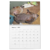 2026 Clara's Corner Groundhog Calendar G カレンダー (2月 2027)