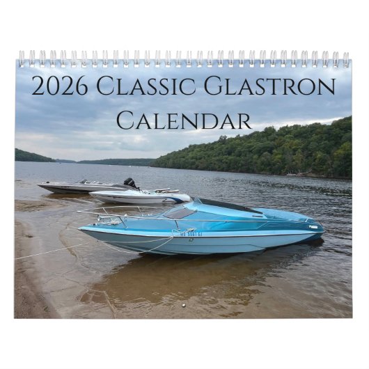 2026 Classic Glastron Calendar カレンダー (カバー)