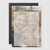 2026 Classic Holiday Photo Calendar (正面/裏面)