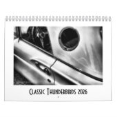 2026 Classic Thunderbirds Calendar カレンダー (カバー)