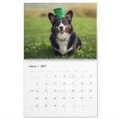 2026 Corgi Calendar | 12 Month Wall Calendar カレンダー (3月 2027)