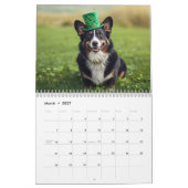 2026 Corgi Calendar – 12 Month Wall Calendar カレンダー (3月 2027)