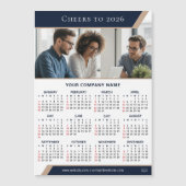 2026 Corporate Giveaway Photo Modern Fridge Magnet (正面)