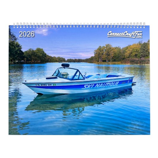 2026 CorrectCraftFan.com Annual Calendar カレンダー (カバー)