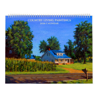 2026 Country Living Painting Calendar カレンダー