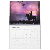 2026 Cowboy Country Western Calendar カレンダー (1月 2027)