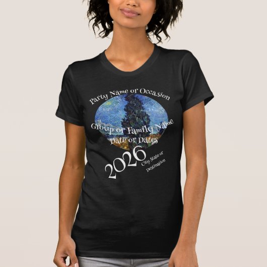 2026 Cruise Ship Vacation Destination Vacation Tシャツ (正面)