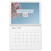 2026 Custom Calendar with Your Family Photos カレンダー (2月 2026)