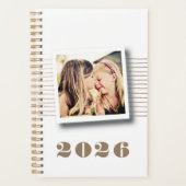 2026 Custom Personalized Photo Diary Planner プランナー手帳 (正面)