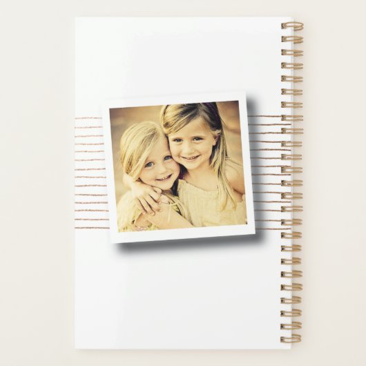 2026 Custom Personalized Photo Diary Planner プランナー手帳 (裏面)