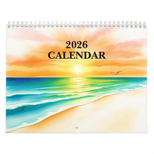 2026 Custom Photo Calendar カレンダー (カバー)