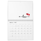 2026 CUSTOM PHOTO DESK CALENDAR カレンダー (2月 2027)
