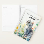 2026 Custom Planner | Floral Cat Planner プランナー手帳 (ディスプレー)