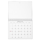 2026 Customizable Calendar - Upload Your Photos カレンダー (3月 2027)